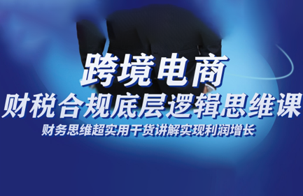 跨境电商财稅合规底层逻辑思维课-生财