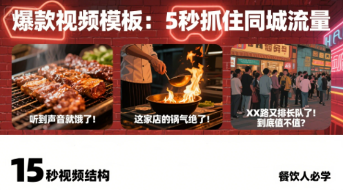 白泽老师·餐饮实体店短视频爆店-生财