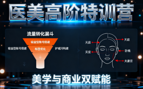 0-1000万医美高阶特训营课程-生财