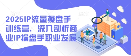 2025IP流量操盘手训练营,深入剖析商业IP操盘手职业发展-生财