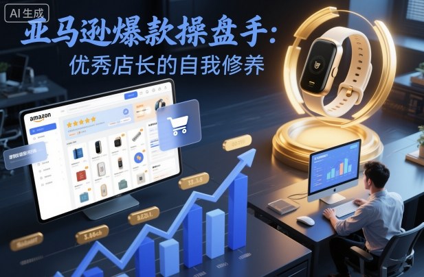 亚马逊爆款操盘手：优秀店长的自我修养-生财