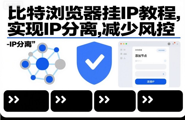 比特浏览器挂IP教程，实现IP分离，减少风控-生财