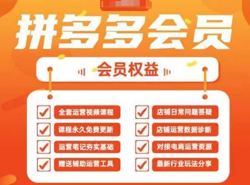 2025拼多多运营实战课，40节全流程教学，覆盖拼多多运营全链路-生财