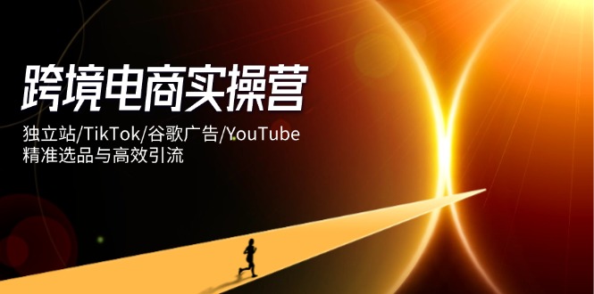 跨境电商实操营：独立站/TikTok/谷歌广告/YouTube，精准选品与高效引流-生财