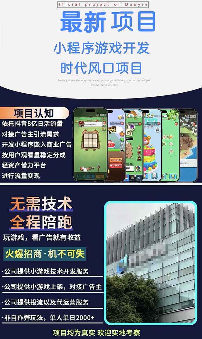 图片[1]-2025最热抖音项目 Ai时代风口项目小程序游戏开发 实测单个游戏日收入1800+-生财