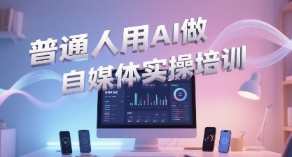 普通一个人用AI做自媒体，助你轻松开启AI自媒体创作之路-生财