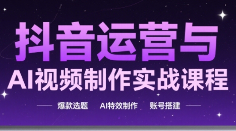 高姐·AI+运营玩转抖音(更新)-生财
