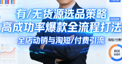 子鹏讲电商·淘宝私家班(更新2026)-生财