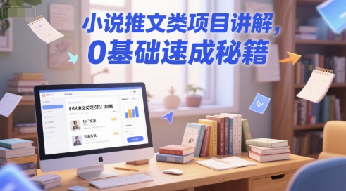 小说推文类项目讲解，0 基础速成秘籍-生财