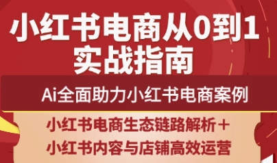 天诺老吴·2025小红书电商全链路运营-生财