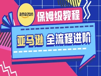 亚马逊保姆级全流程实操教程-跨境电商教程-生财