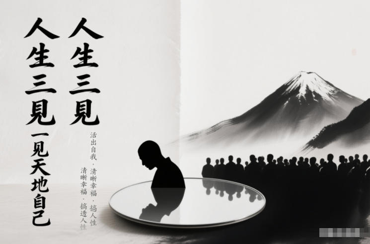 人生三见一见天地见众生见自己，活出自我拥有清晰幸福人生，搞透人性-生财