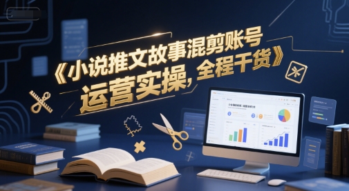 小说推文故事混剪账号运营实操，全程干货-生财