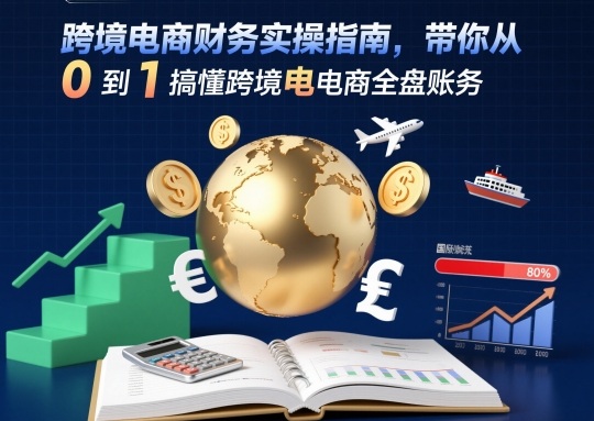 跨境电商财务实操指南，带你从0到1搞懂跨境电商全盘账务-生财