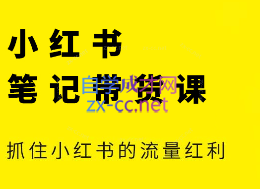 张宾·小红书笔记带货课(更新5月)-生财